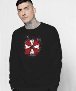 Umbrella Corporation It's Raining Blood Pandemic Sweatshirt