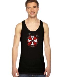 Umbrella Corporation It's Raining Blood Pandemic Tank Top