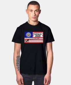 United States Census 2020 Deal With It T Shirt