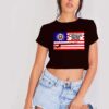 United States Cencus 2020 Deal With It Crop Top Shirt