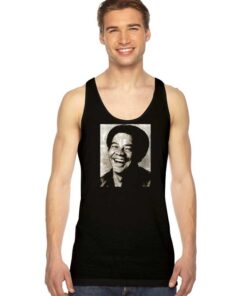 Vintage Bill Withers Music Legend Portrait Tank Top