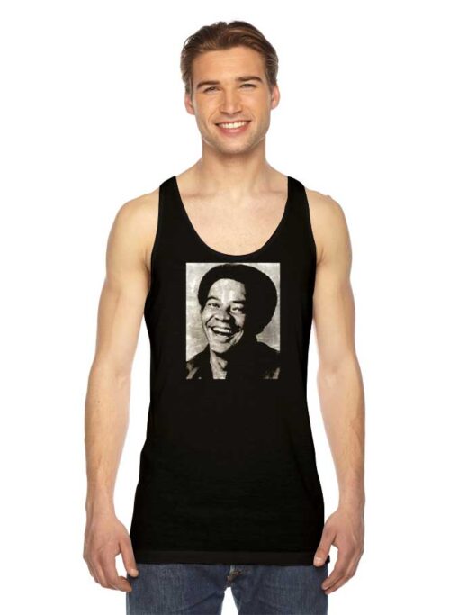 Vintage Bill Withers Music Legend Portrait Tank Top