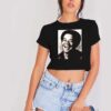 Vintage Bill Withers Music Legend Portrait Crop Top Shirt