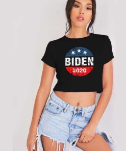 Vintage Joe Biden 2020 Election Crop Top Shirt