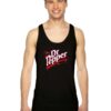 Vintage Thermal Splatter Dr Pepper Logo Tank Top