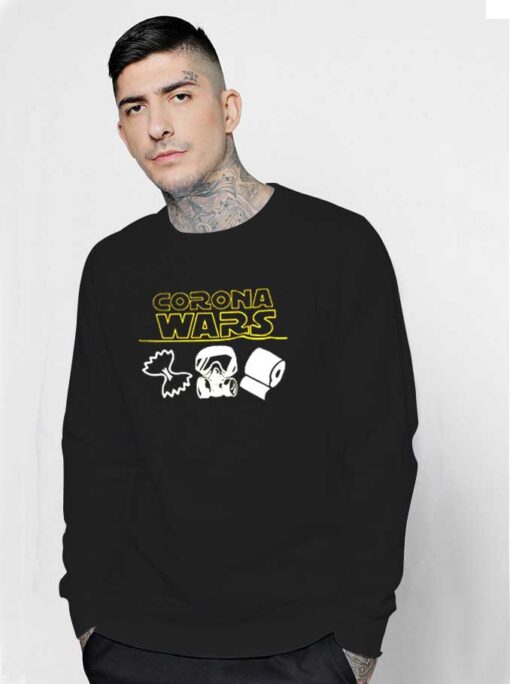 Virus Corona Wars Parody Star Wars Sweatshirt