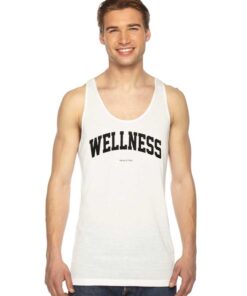 Wellness Sporty And Rich Jersey Logo Tank Top