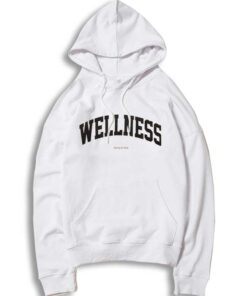 Wellness Sporty And Rich Jersey Logo Hoodie