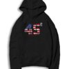 45 Squared Donald Trump 2020 Second Term Hoodie