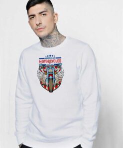 American Motorcycles Established 1987 Logo Sweatshirt