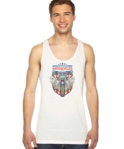 American Motorcycles Established 1987 Logo Tank Top