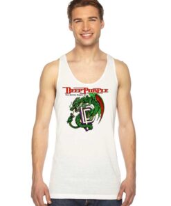 Deep Purple The Battle Rages On Dragon Logo Tank Top