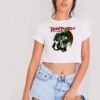 Deep Purple The Battle Rages On Dragon Logo Crop Top Shirt