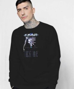 Fear Factory 20 Year Anniversary Scifi Logo Sweatshirt