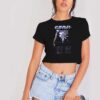 Fear Factory 20 Year Anniversary Scifi Logo Crop Top Shirt