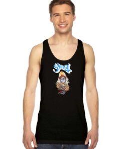 Ghost Papa The Religion Father Zombie Tank Top