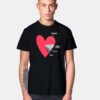 Heart Percentage Mom Video Games Pizza Wifi T Shirt