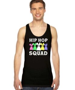 Hip Hop Colorul Bunny Squad Easter Tank Top