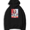 Impeach This Donald Trump Middle Finger Pose Hoodie