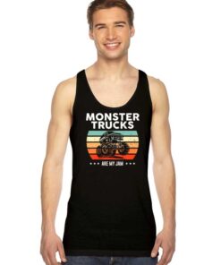 Monster Trucks Are My Jam Vintage Logo Tank Top