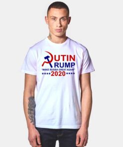 Putin Trump 2020 Make Russia Great Again T Shirt