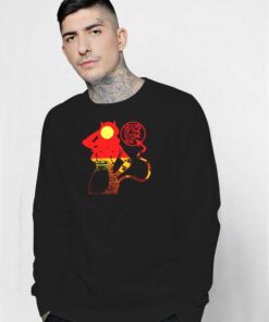 Queens Of The Stone Age Sunset Devil Girl Sweatshirt