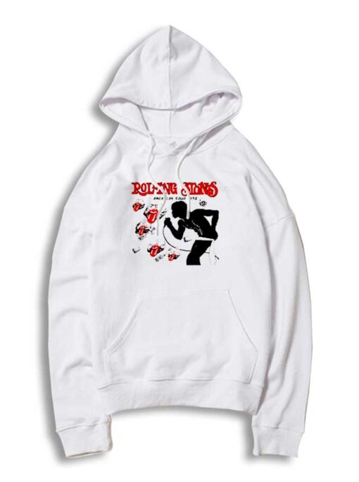 Rolling Stones American Tour 1972 Stone Tongue Hoodie