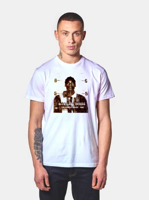 Snoop Dogg Mugshot Los Angeles Police T Shirt