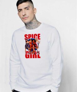 Spice Girl Retro Girl Band Group Sweatshirt