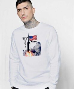 SpaceX Launch Nasa America Countdown Sweatshirt