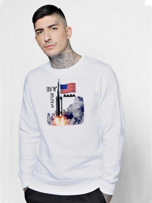 SpaceX Launch Nasa America Countdown Sweatshirt