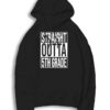 Straight Outta 5th Grade Logo Parody Hoodie