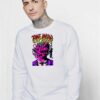 Tame Impala Creepy Pink Alien Head Sweatshirt