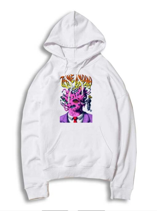 Tame Impala Creepy Pink Alien Head Hoodie