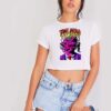 Tame Impala Creepy Pink Alien Head Crop Top Shirt