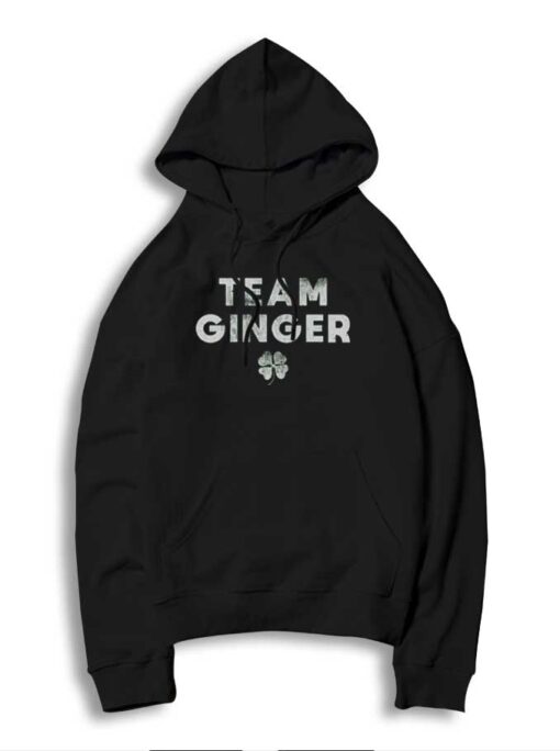 Team Ginger Clover Logo Vintage Hoodie