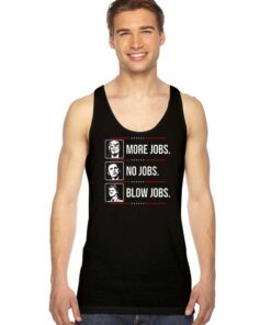 Trump More Jobs Obama Clinton 2020 Tank Top