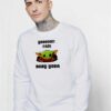 Yoooh Hello I Am Baby Yoda Quote Sweatshirt