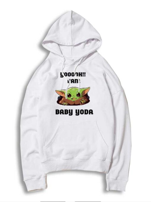 Yoooh Hello I Am Baby Yoda Quote Hoodie