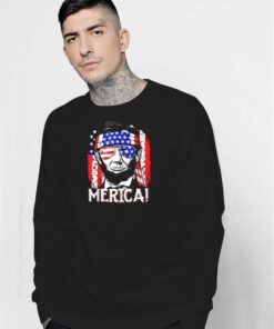 Abraham Lincoln The America Flag Sweatshirt