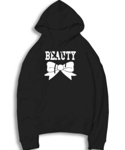 Beauty Hair Ribbon Cute Couple Hoodie