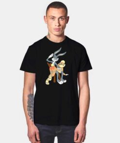 Bugs Bunny and Lola Butt Slap T Shirt