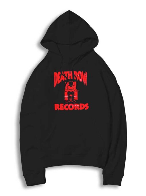 Death Row Records Red Electric Chair Hoodie