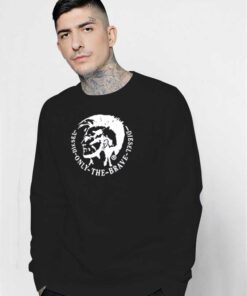 Diesel Only The Brave Diesel Mohawk Logo Sweatshirt