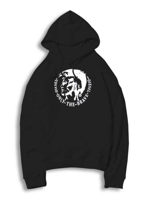 Diesel Only The Brave Diesel Mohawk Logo Hoodie