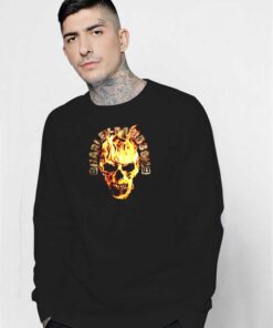 Harley Davidson 1903 Blazing Skull Logo Sweatshirt