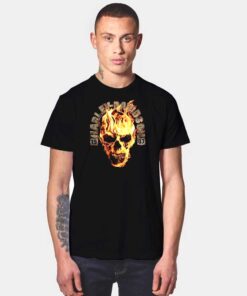 Harley Davidson 1903 Blazing Skull Logo T Shirt