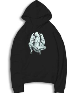 Marilyn Monroe Angel Wings Tattoo Hoodie