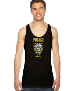 New York Police NYPD Police Logo Tank Top