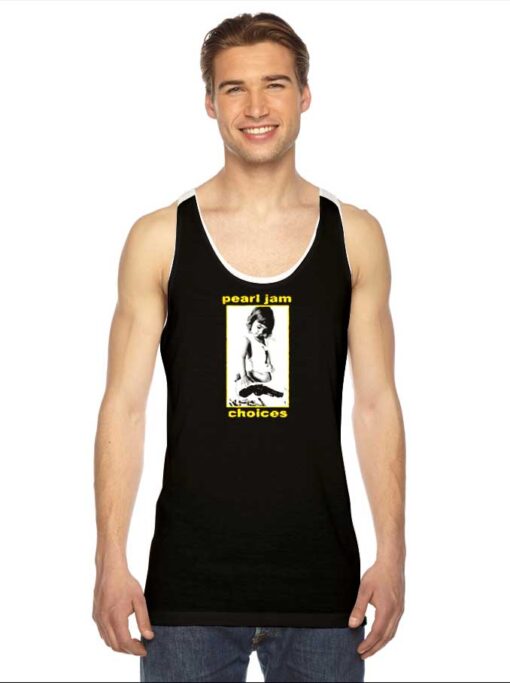 Pearl Jam Choices Kid With Gun Tank Top